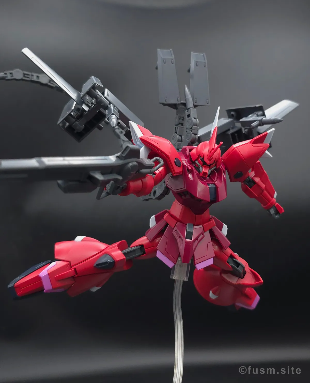 【レビュー】オプションパーツセット ガンプラ 08 (ボールデンアームアームズ) ポージング 03