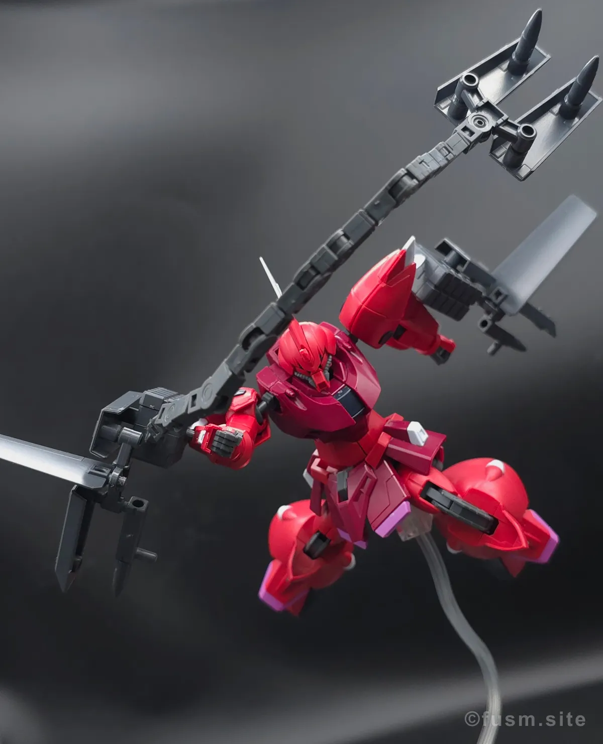 【レビュー】オプションパーツセット ガンプラ 08 (ボールデンアームアームズ) ポージング 05