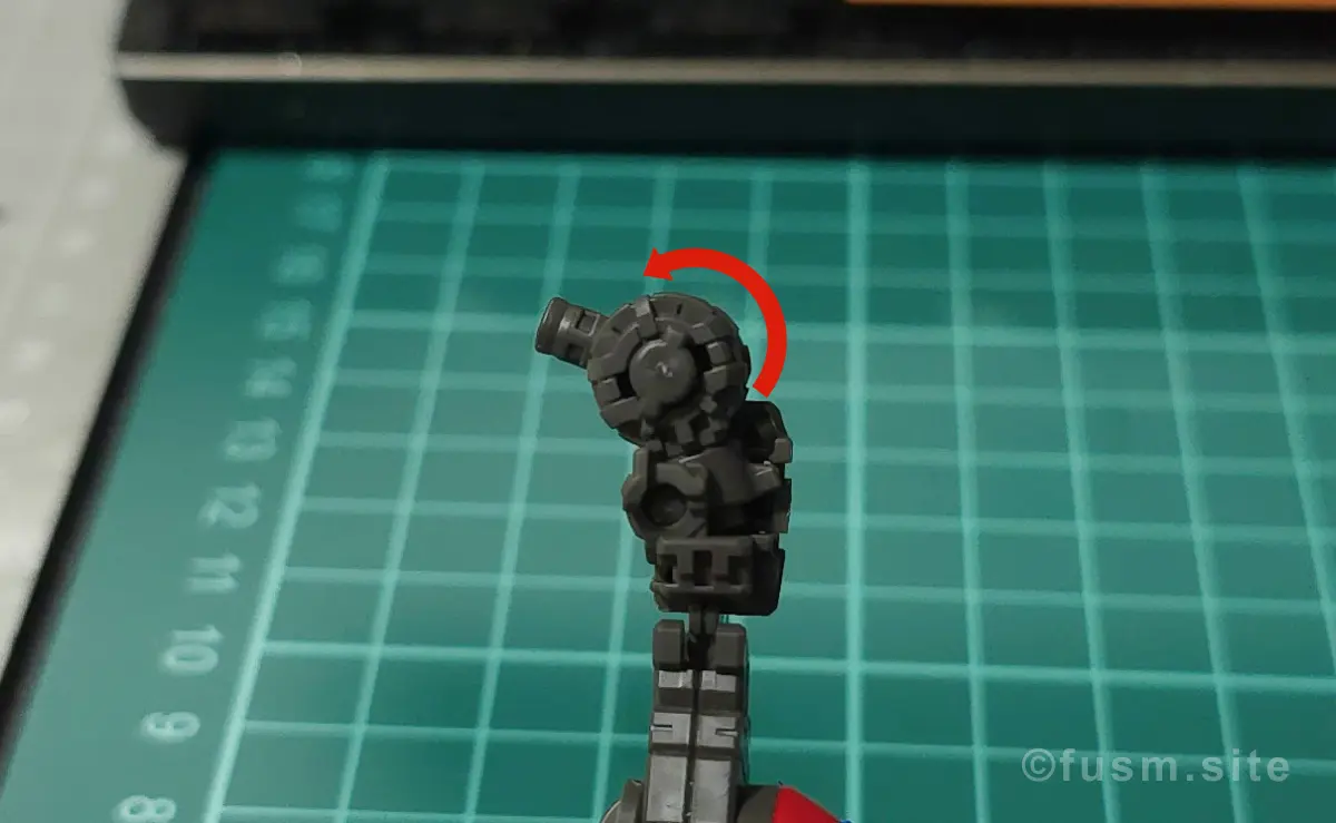 【レビュー】RG シャイニングガンダム パーツ・構造・組み立て 13