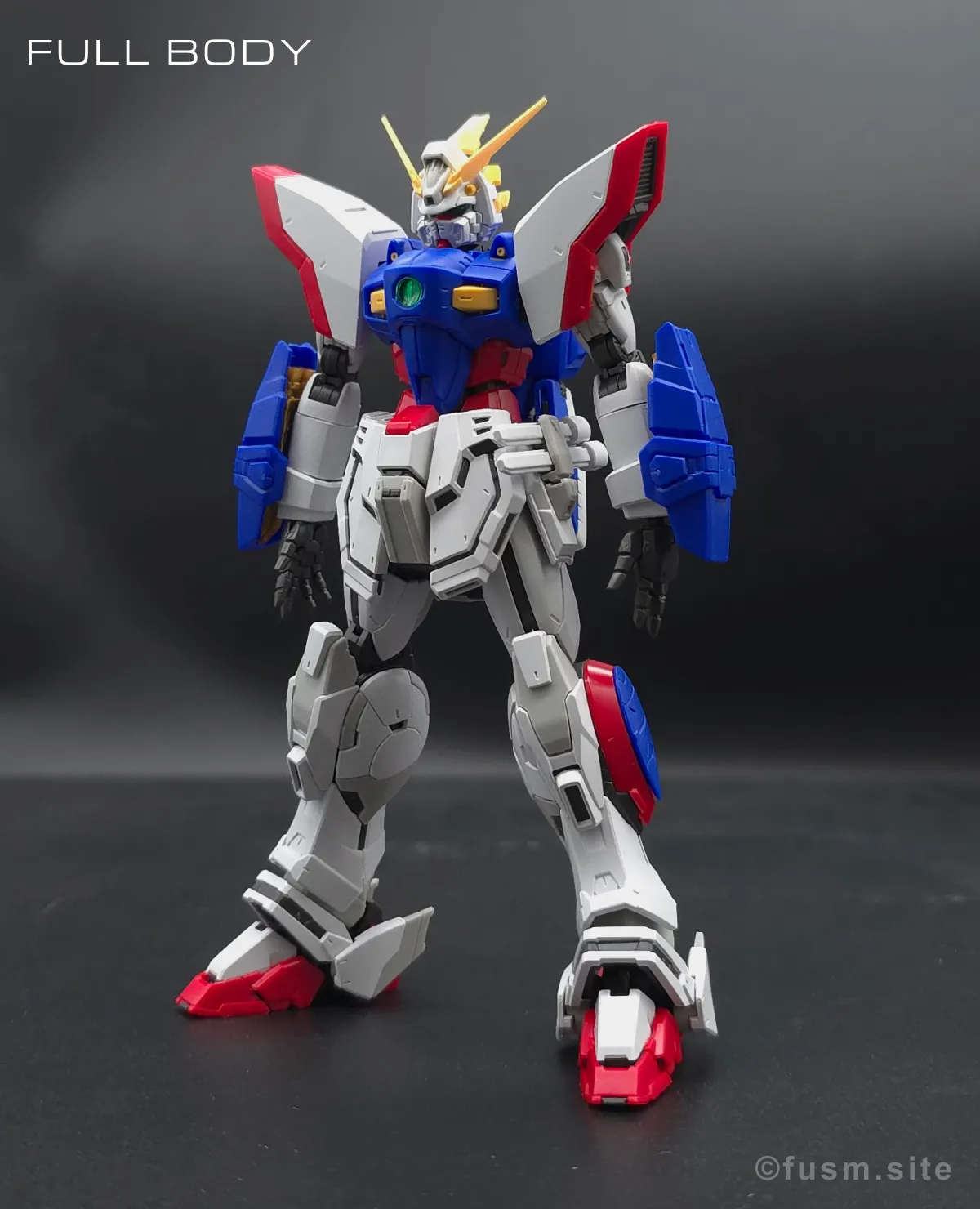 【レビュー】RG シャイニングガンダム 多角的に見た全体の外観・素組み 02