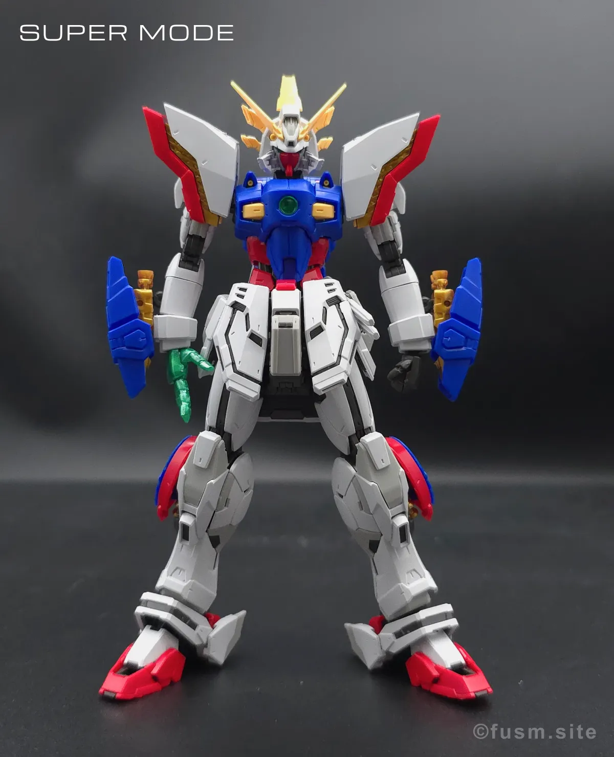 【レビュー】RG シャイニングガンダム 多角的に見た全体の外観・素組み 07