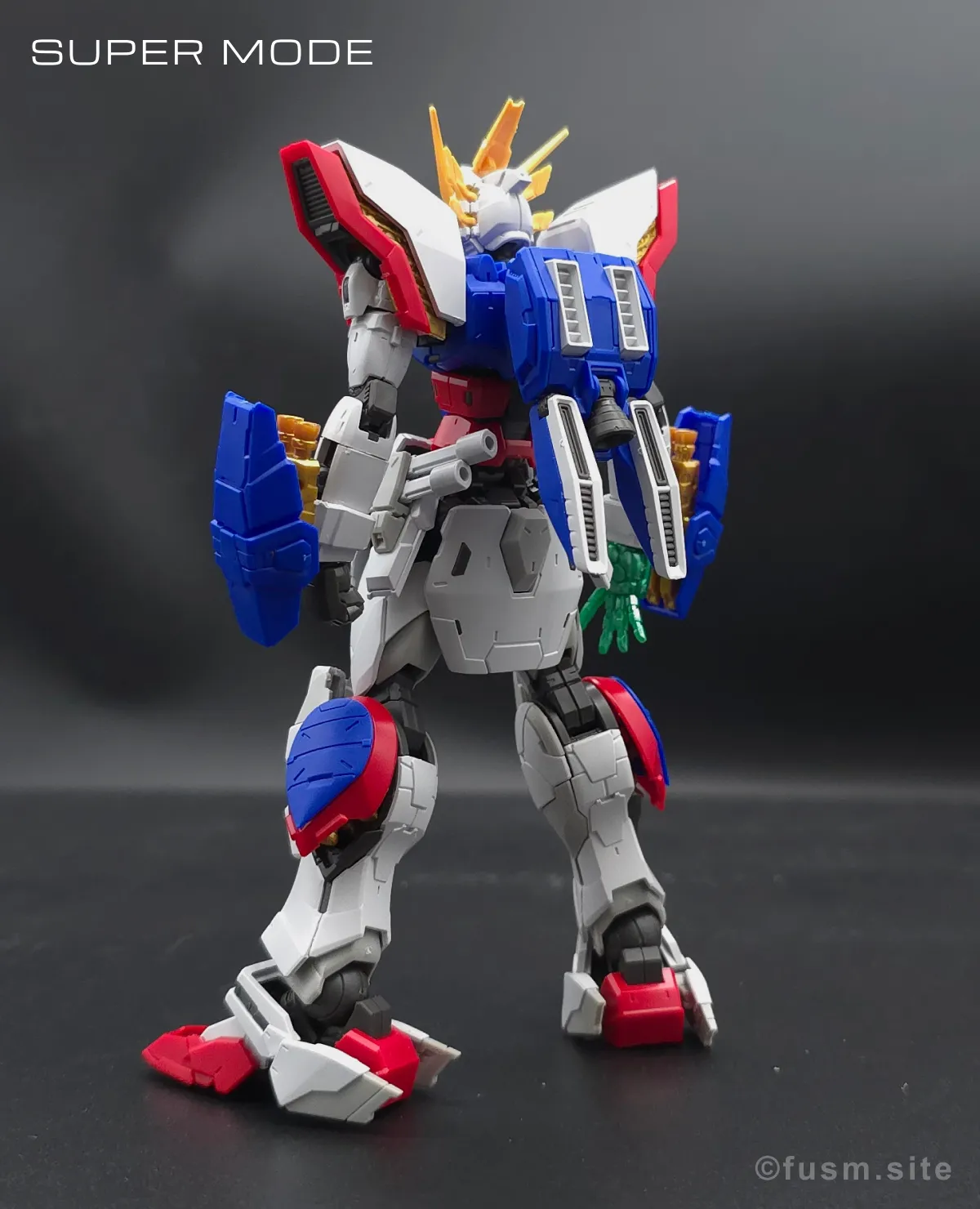 【レビュー】RG シャイニングガンダム 多角的に見た全体の外観・素組み 09