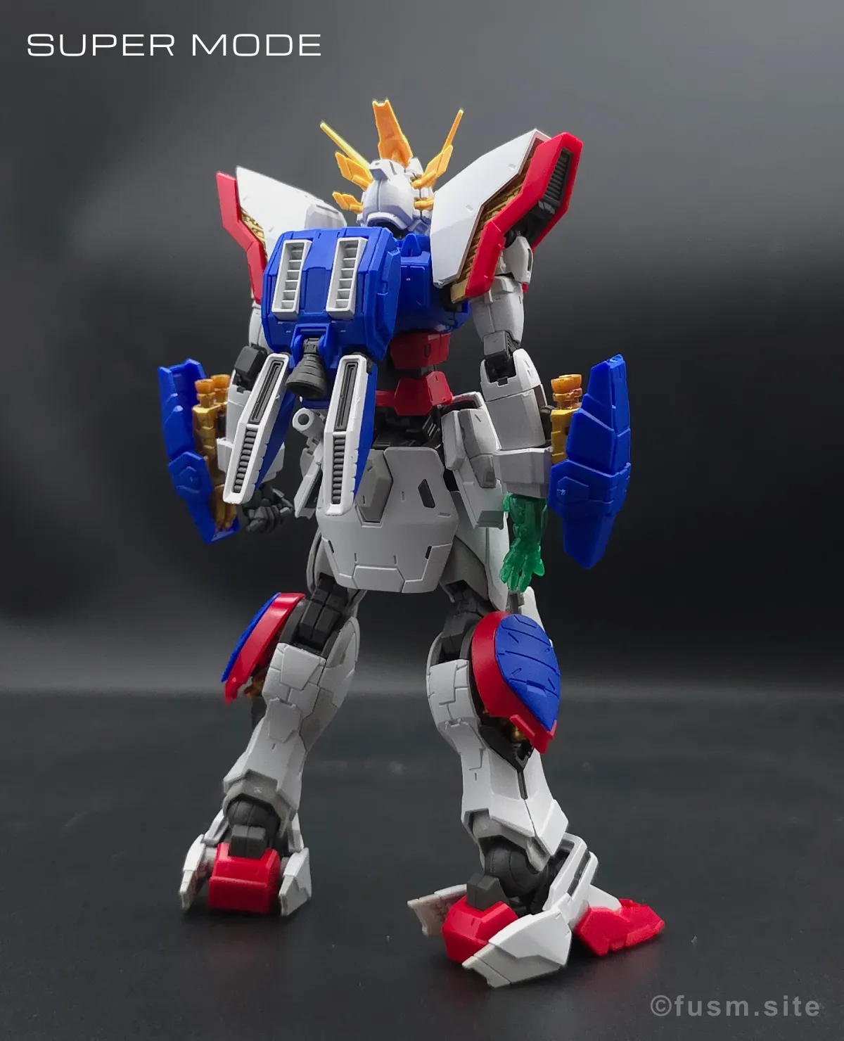 【レビュー】RG シャイニングガンダム 多角的に見た全体の外観・素組み 10