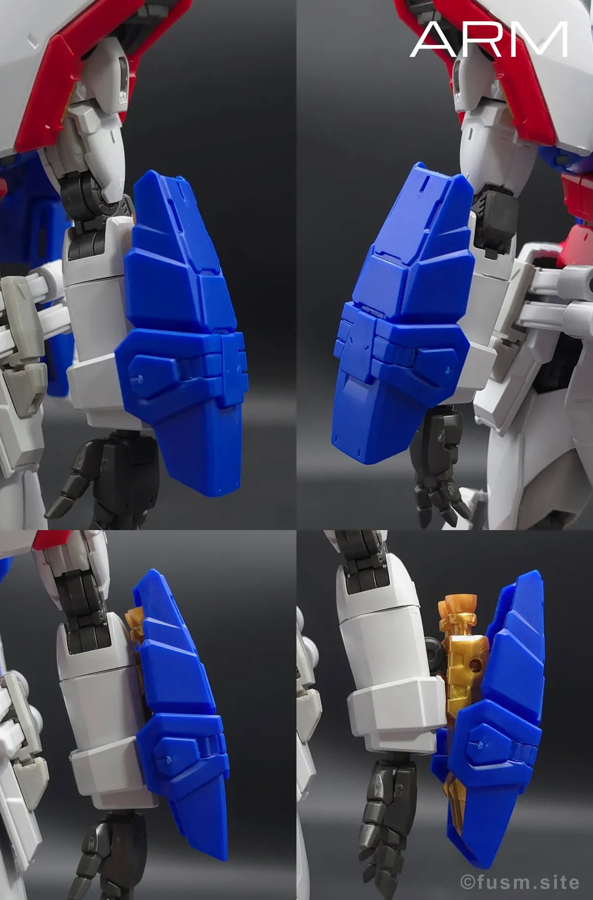 【レビュー】RG シャイニングガンダム 腕部ディテール 01
