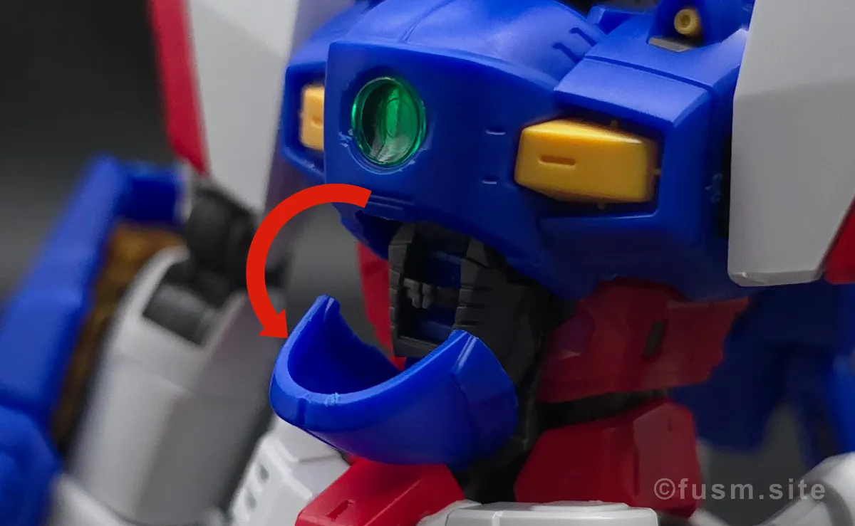 【レビュー】RG シャイニングガンダム 胴体ディテール 02