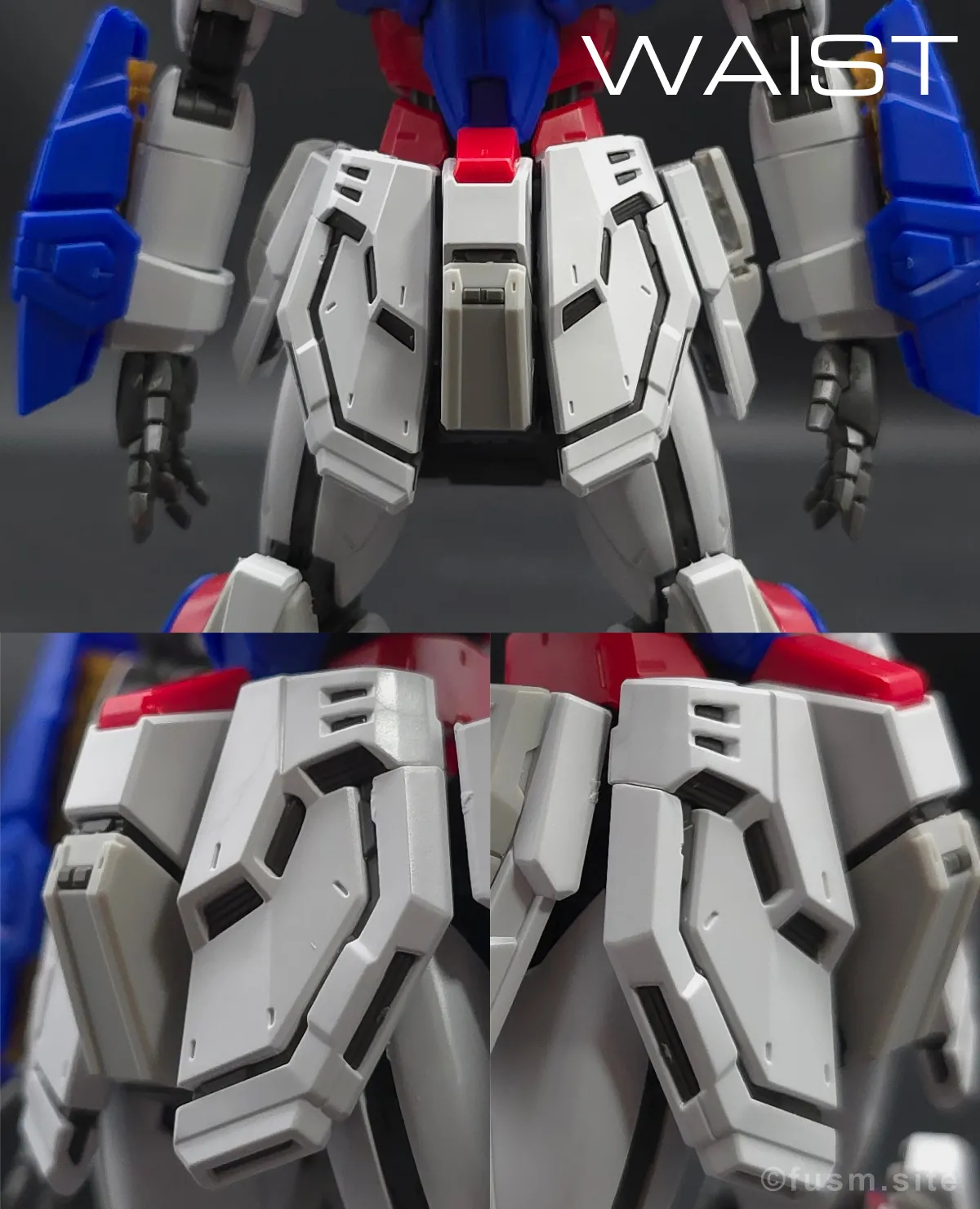 【レビュー】RG シャイニングガンダム 胴体ディテール 03