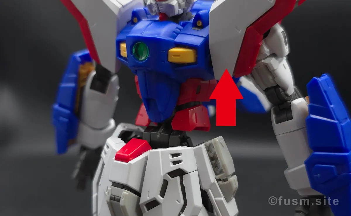 【レビュー】RG シャイニングガンダム 胴体ディテール 可動域 01