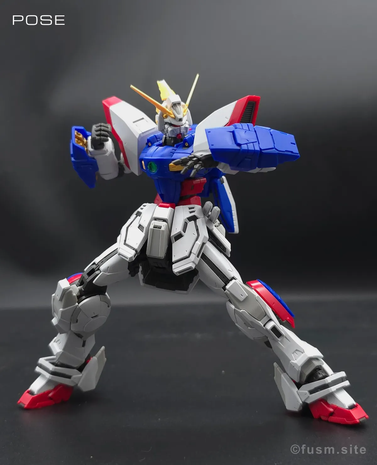 【レビュー】RG シャイニングガンダム ポージング 04