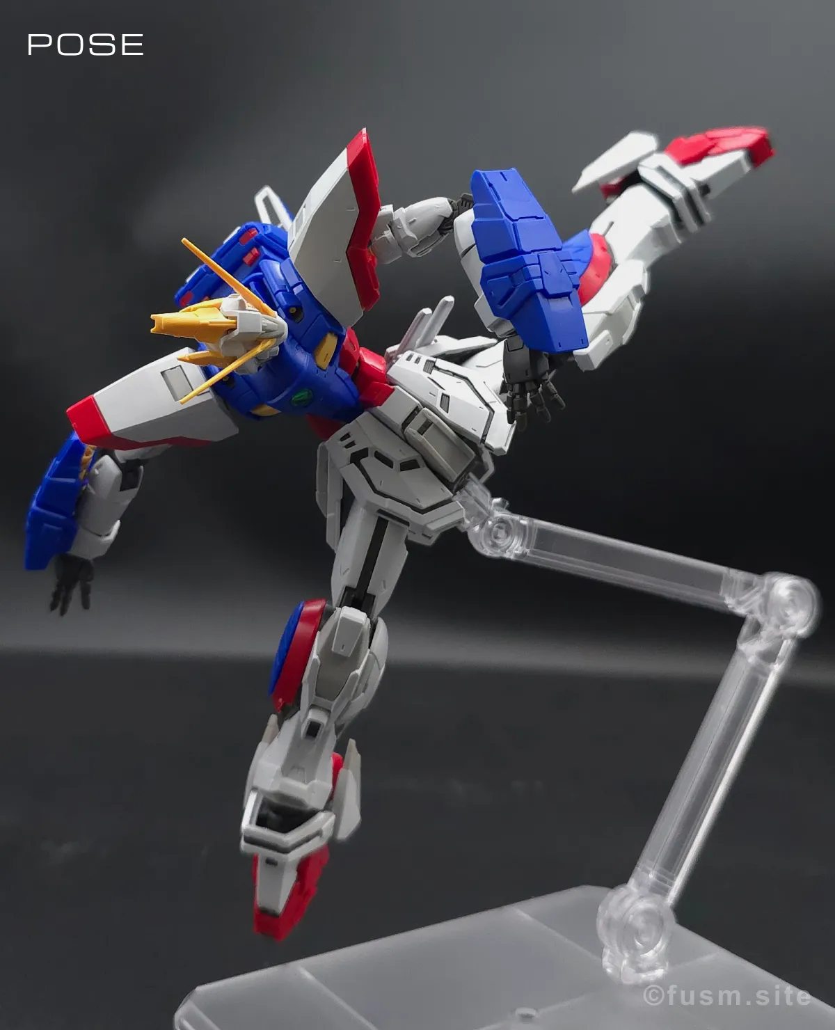 【レビュー】RG シャイニングガンダム ポージング 06