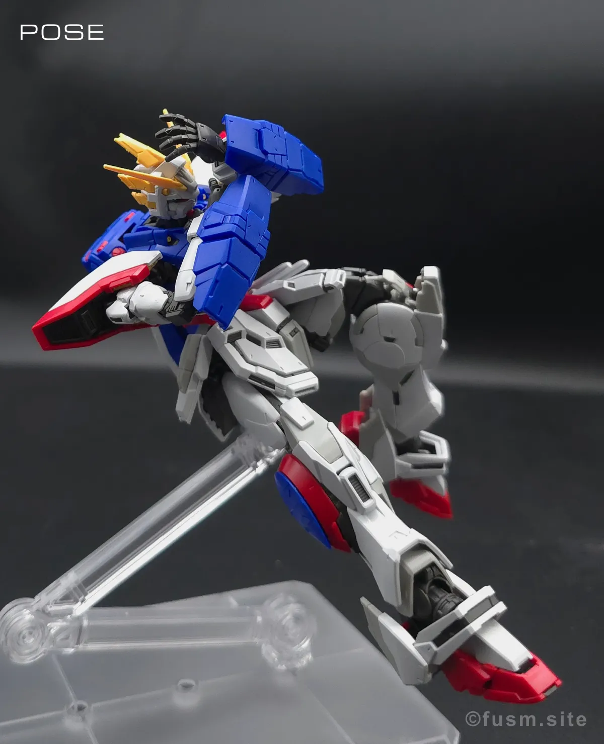 【レビュー】RG シャイニングガンダム ポージング 09