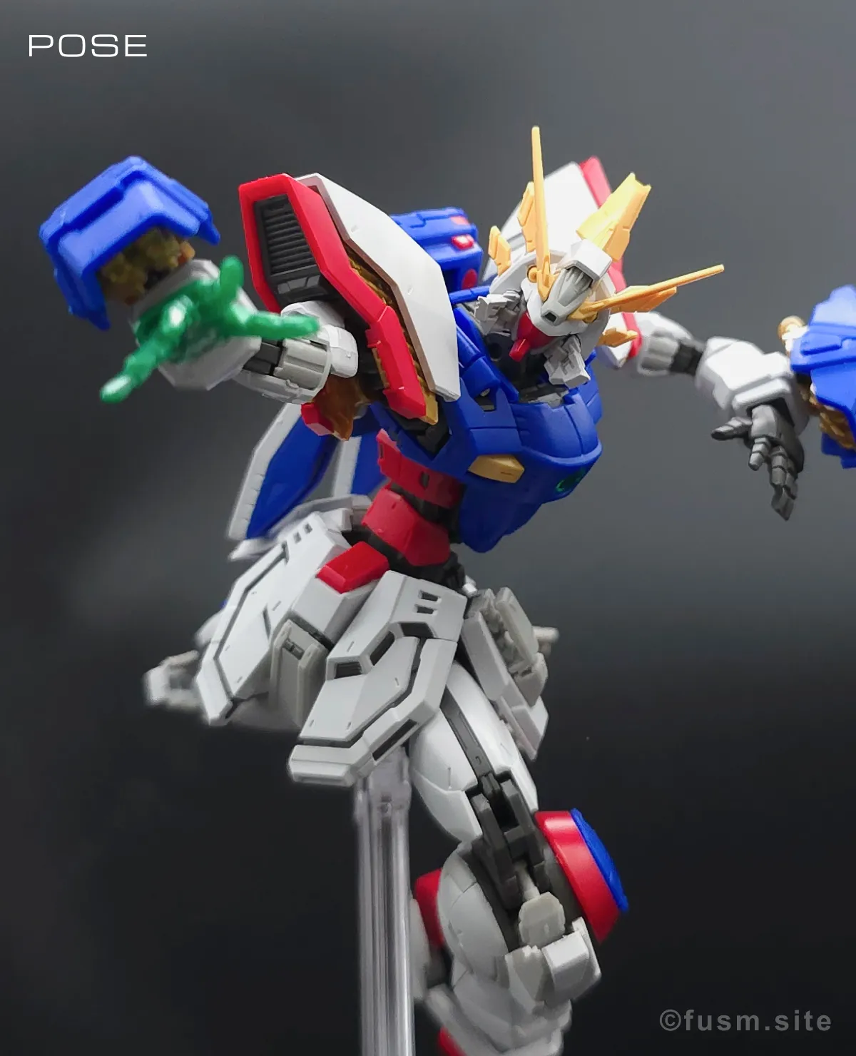 【レビュー】RG シャイニングガンダム ポージング 18