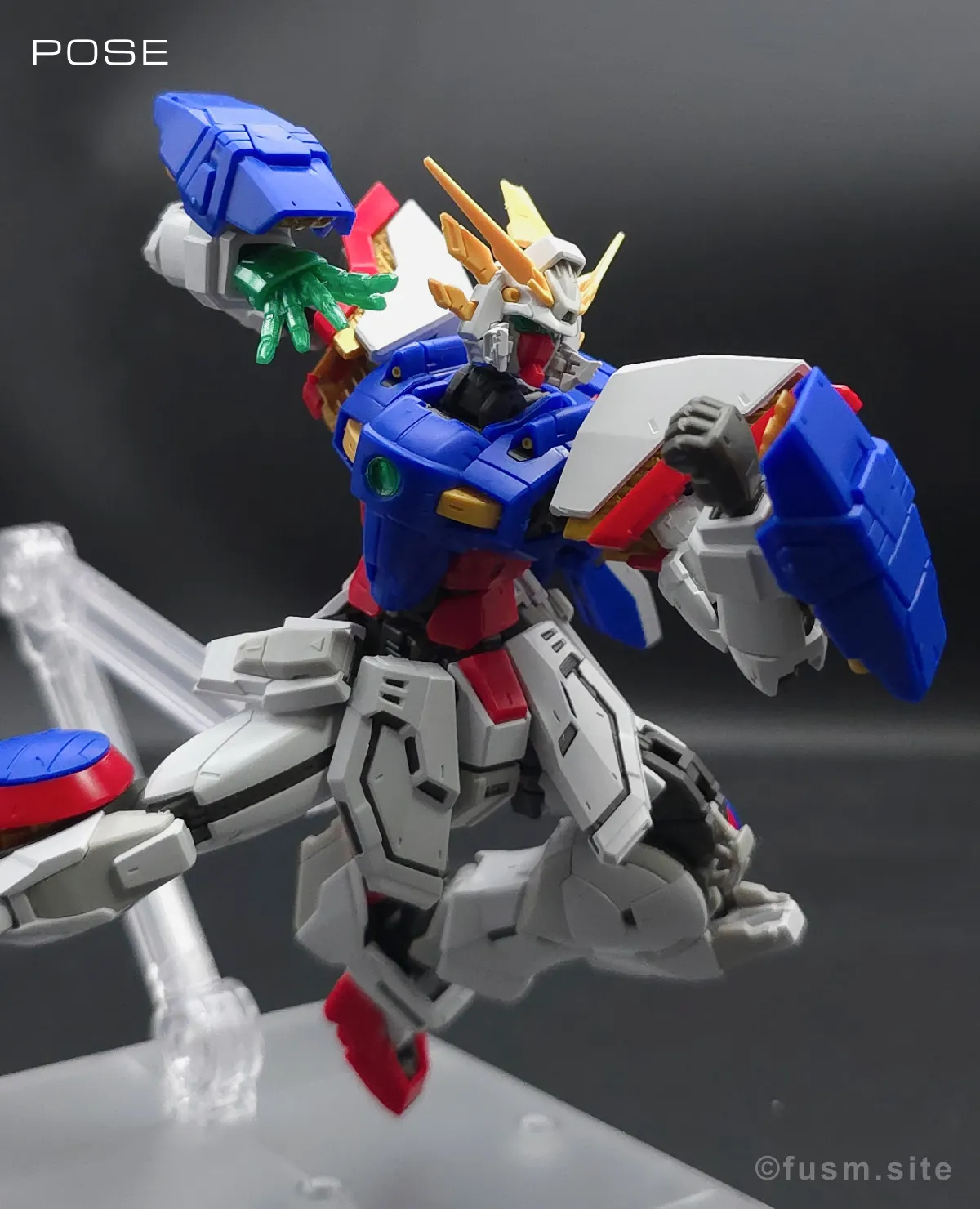 【レビュー】RG シャイニングガンダム ポージング 27