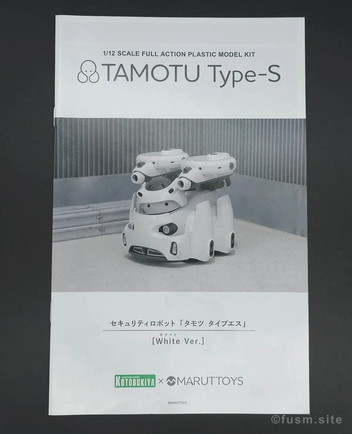 【レビュー】TAMOTU Type-S［ホワイトVer.］ パッケージ 04