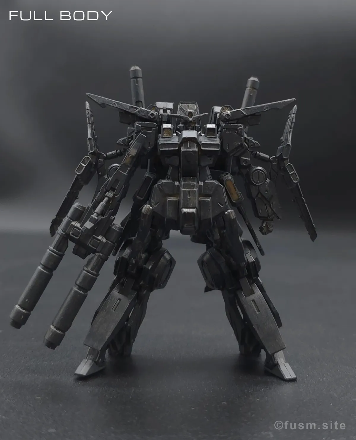 ガンダムアーティファクト第5弾【ZZガンダム】を筆塗り塗装! 多角的に見た全体の外観・素組み