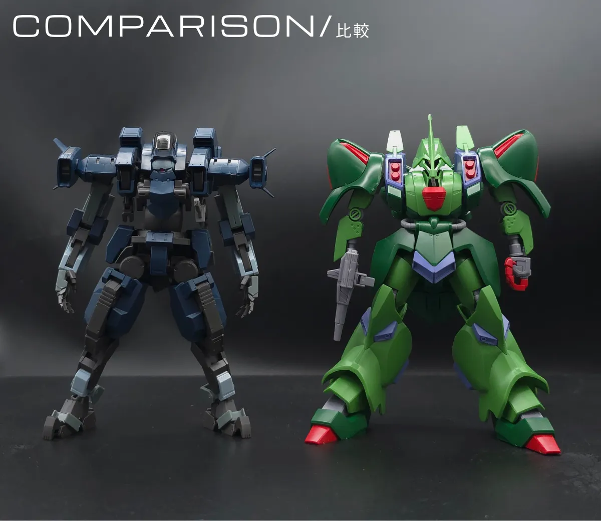 【レビュー】HG アーロンライノ(グレイディ専用機) 比較 03