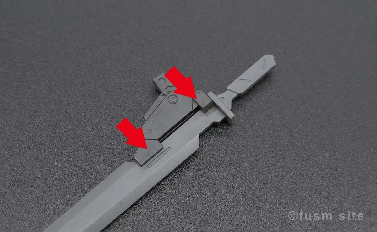 【レビュー】HG アーロンライノ(グレイディ専用機) 付属品 02