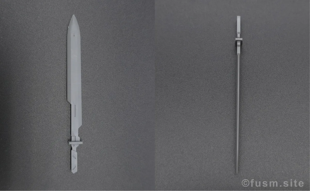【レビュー】HG アーロンライノ(グレイディ専用機) 付属品 2