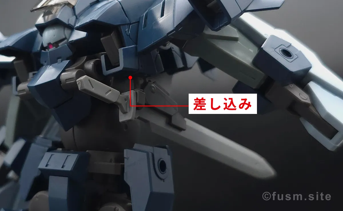 【レビュー】HG アーロンライノ(グレイディ専用機) 付属品 04
