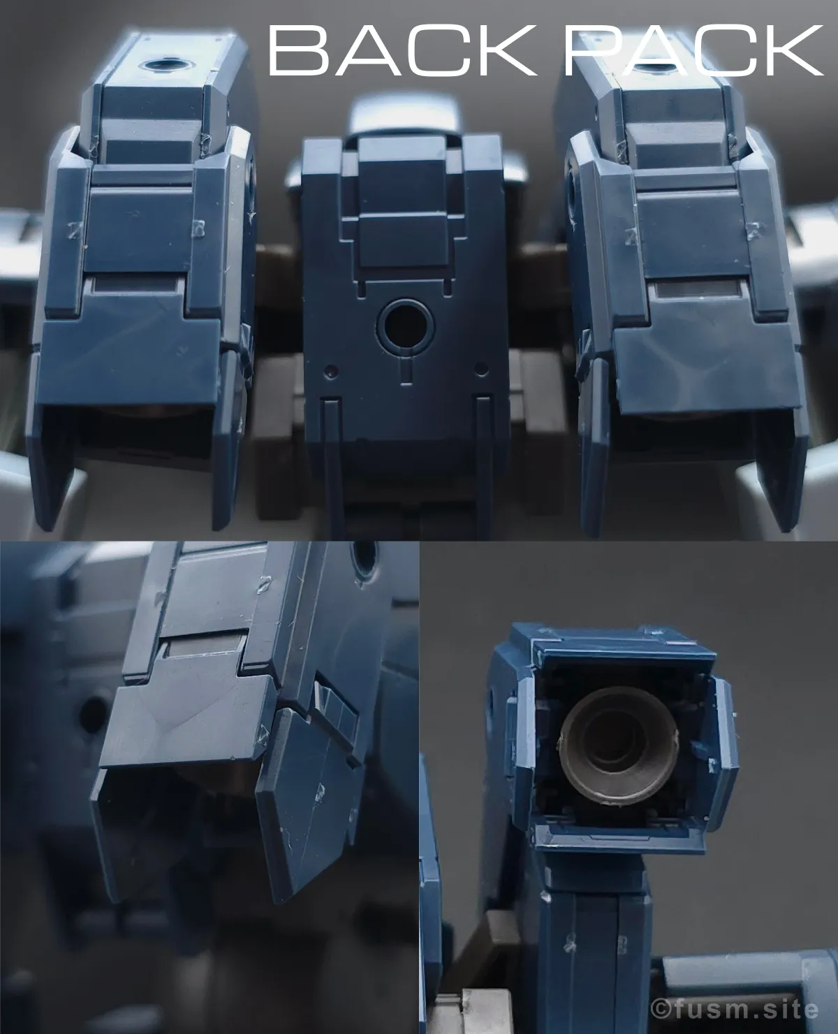 【レビュー】HG アーロンライノ(グレイディ専用機) バックパックレビュー 01