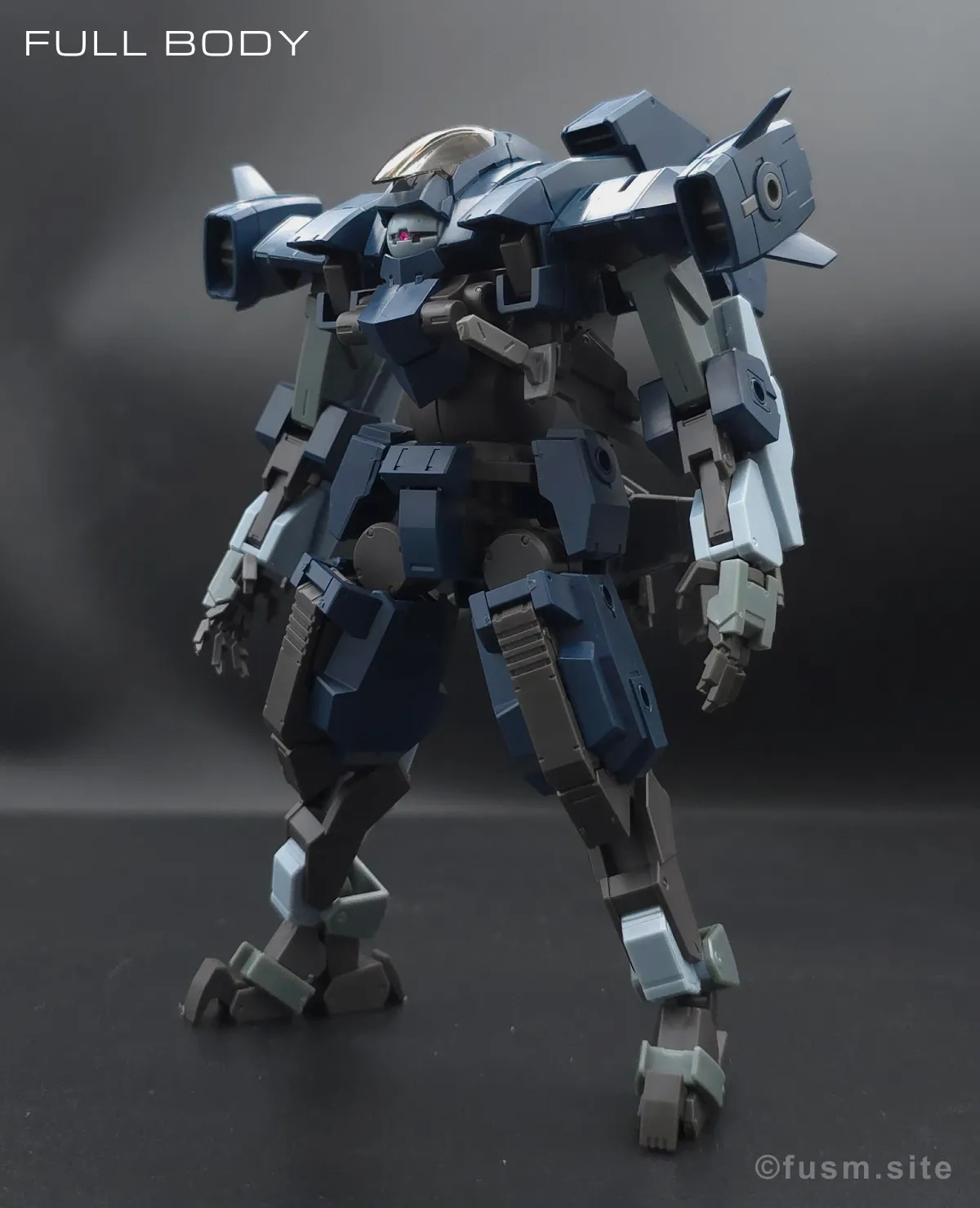 【レビュー】HG アーロンライノ(グレイディ専用機) 多角的に見た全体の外観・素組み 02