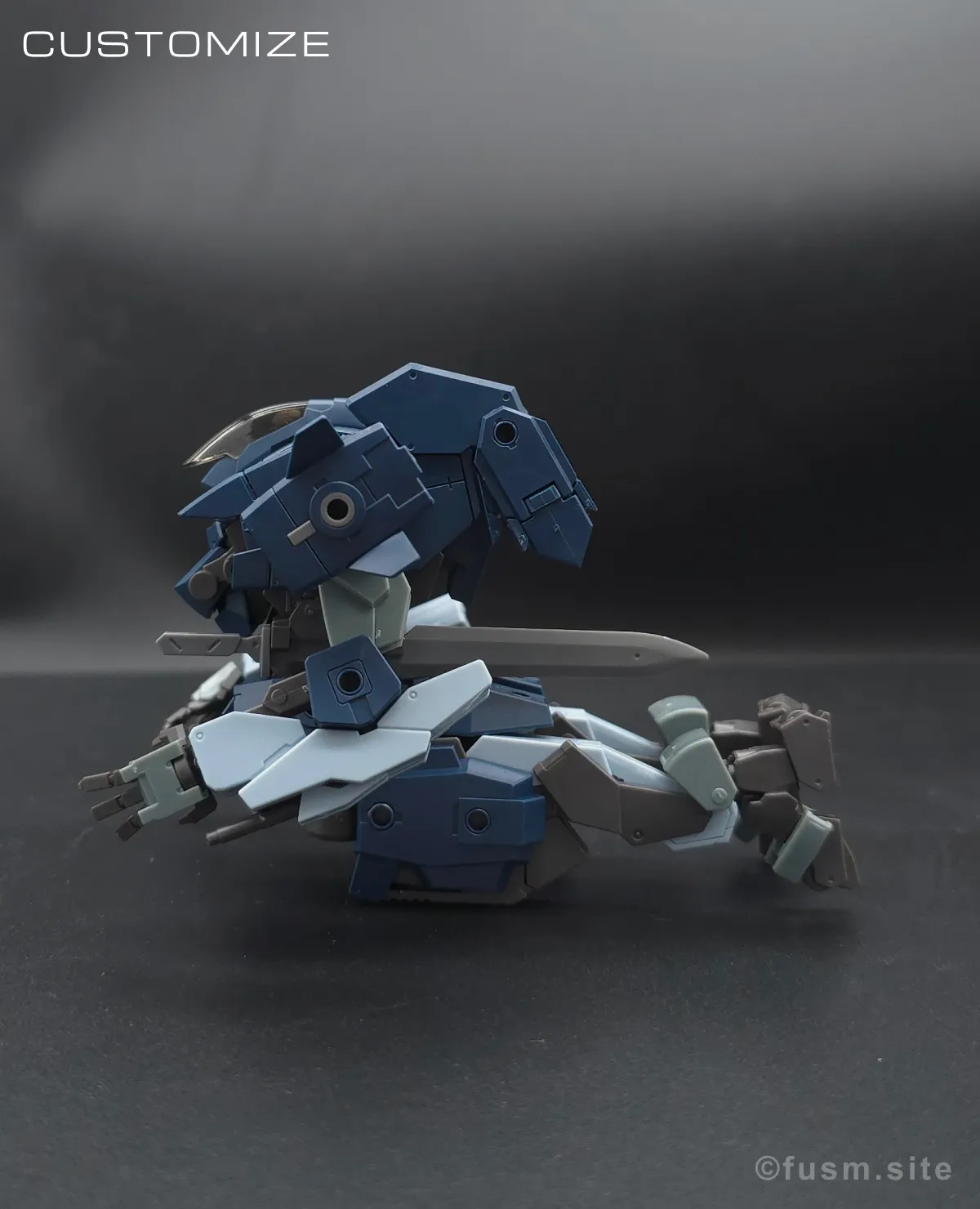 【レビュー】HG アーロンライノ(グレイディ専用機) 多角的に見た全体の外観・素組み 07