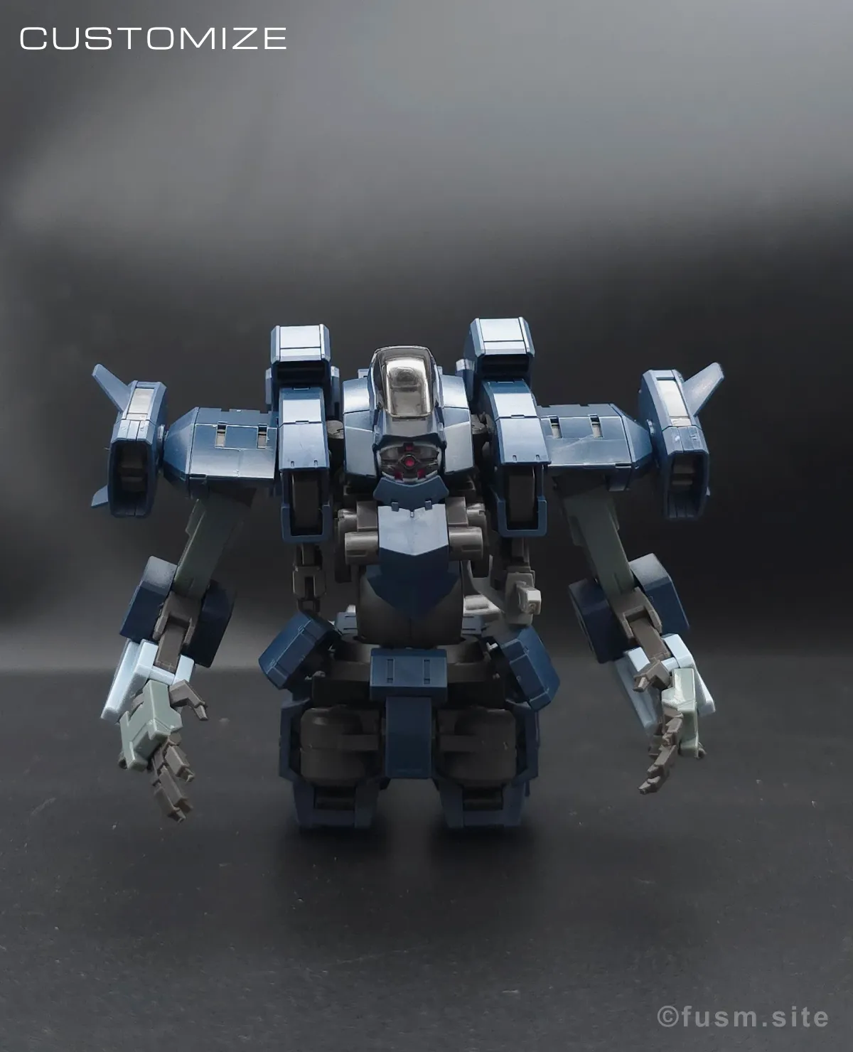 【レビュー】HG アーロンライノ(グレイディ専用機) 多角的に見た全体の外観・素組み 08