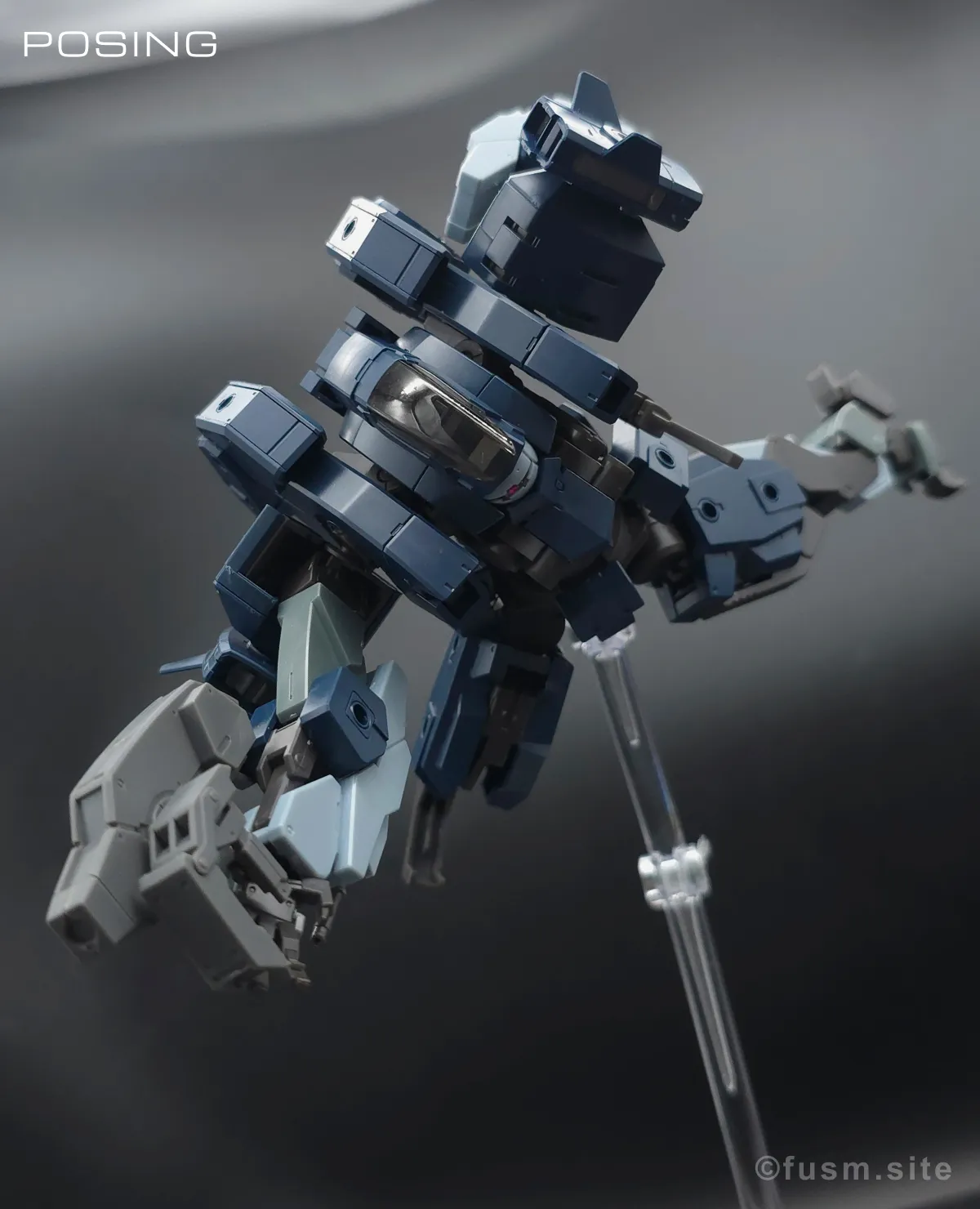 【レビュー】HG アーロンライノ(グレイディ専用機) ポージング 05