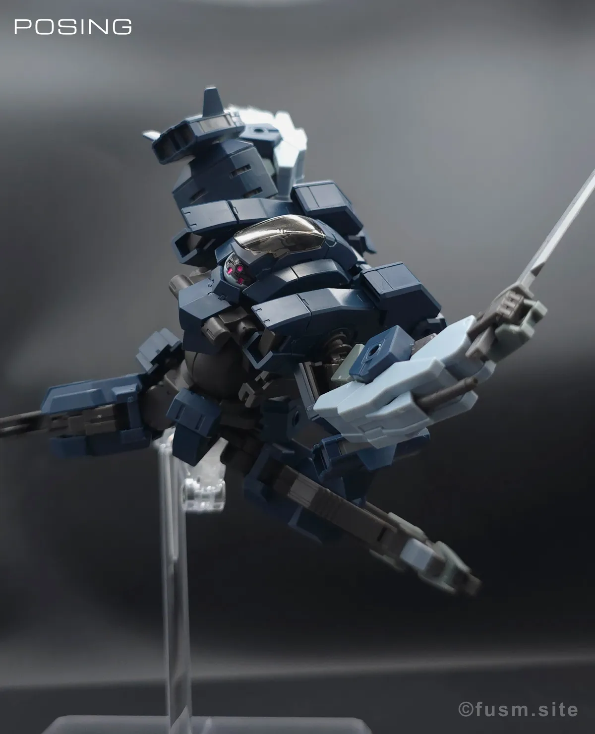 【レビュー】HG アーロンライノ(グレイディ専用機) ポージング 10