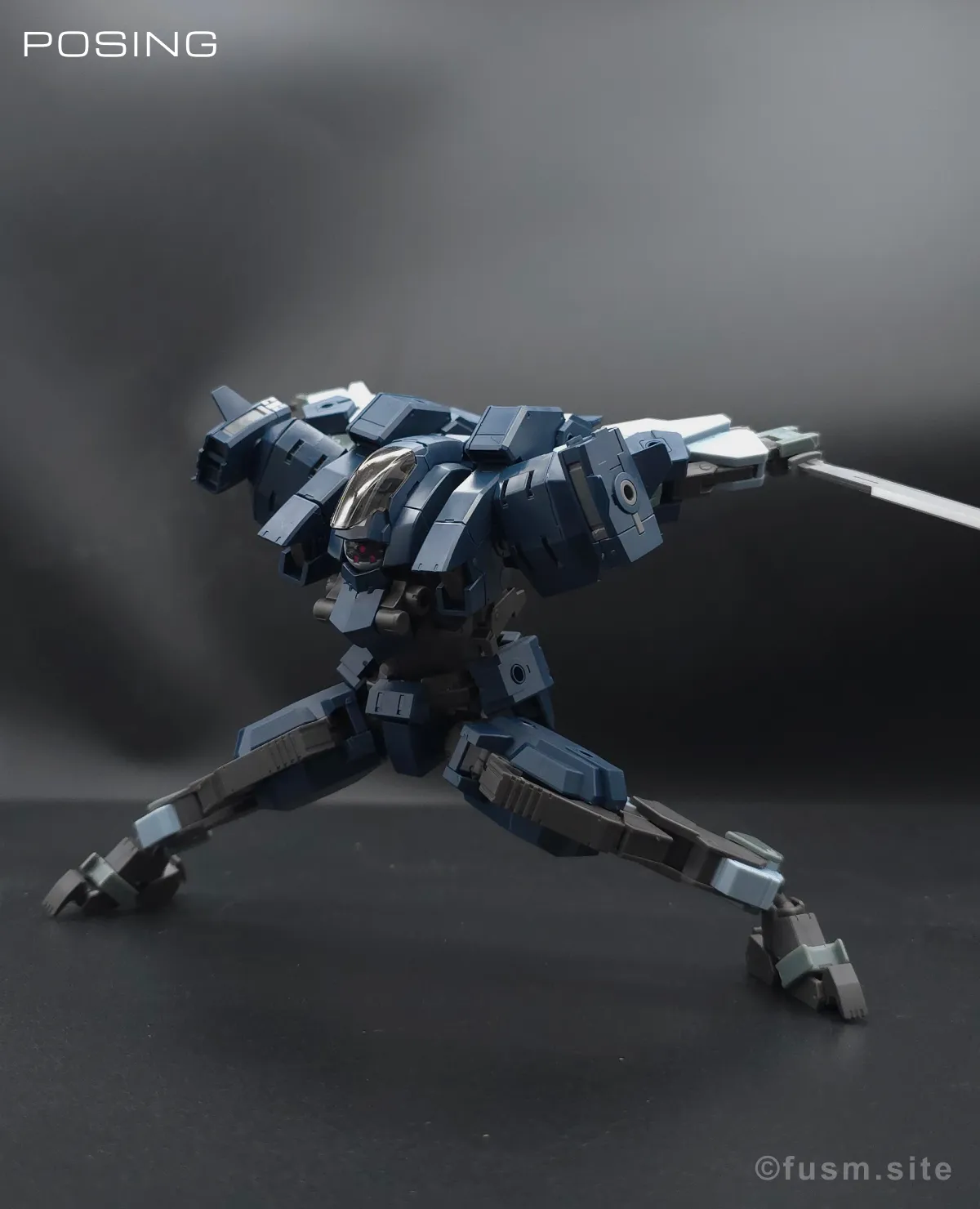 【レビュー】HG アーロンライノ(グレイディ専用機) ポージング 11