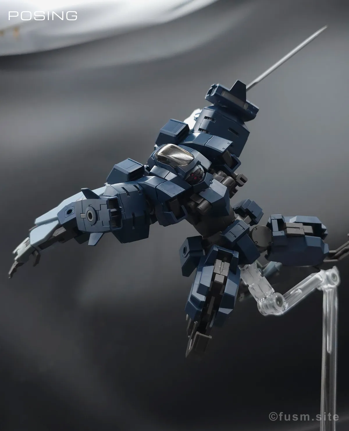 【レビュー】HG アーロンライノ(グレイディ専用機) ポージング 12