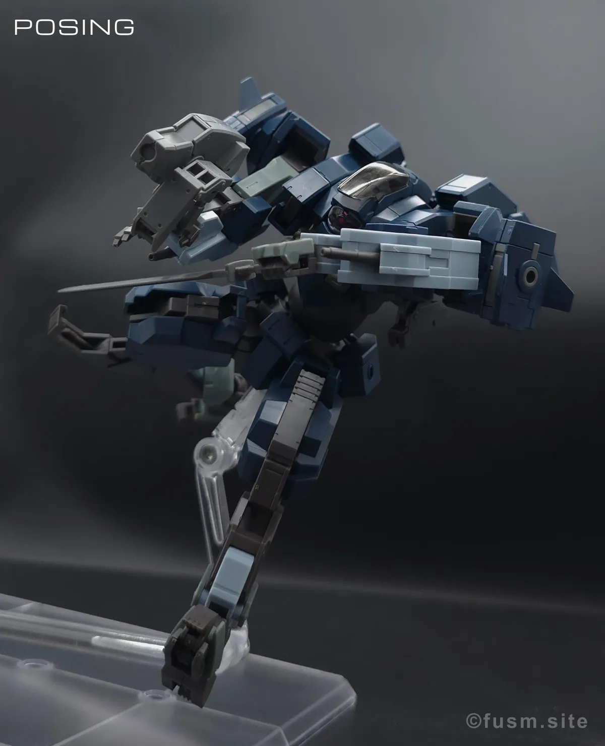 【レビュー】HG アーロンライノ(グレイディ専用機) ポージング 16
