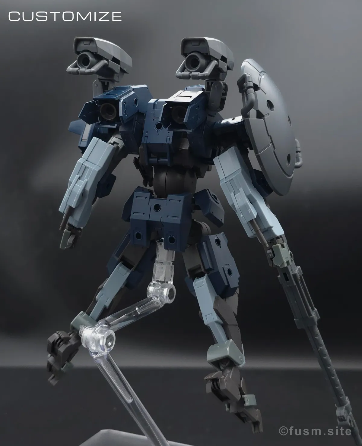 【レビュー】HG アーロンライノ(グレイディ専用機) 02