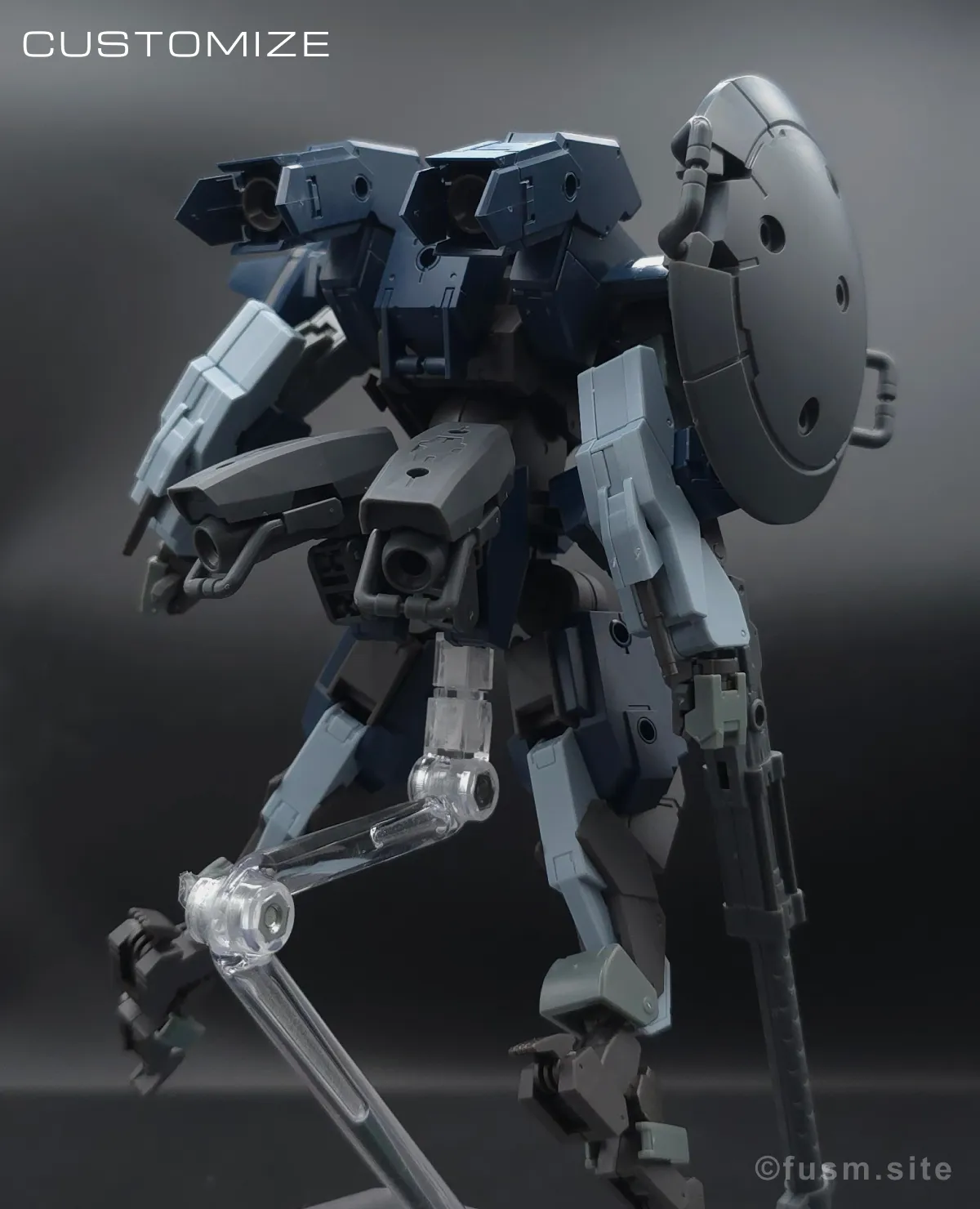 【レビュー】HG アーロンライノ(グレイディ専用機) 03