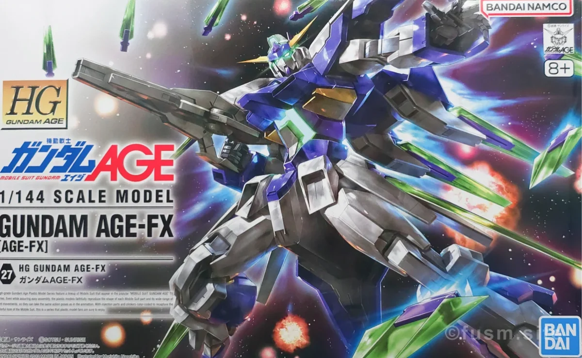 【ガンプラ】HG ガンダムAGE-FX レビュー パッケージ