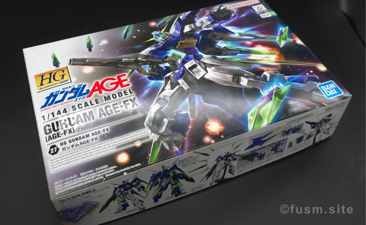 【ガンプラ】HG ガンダムAGE-FX レビュー パッケージ