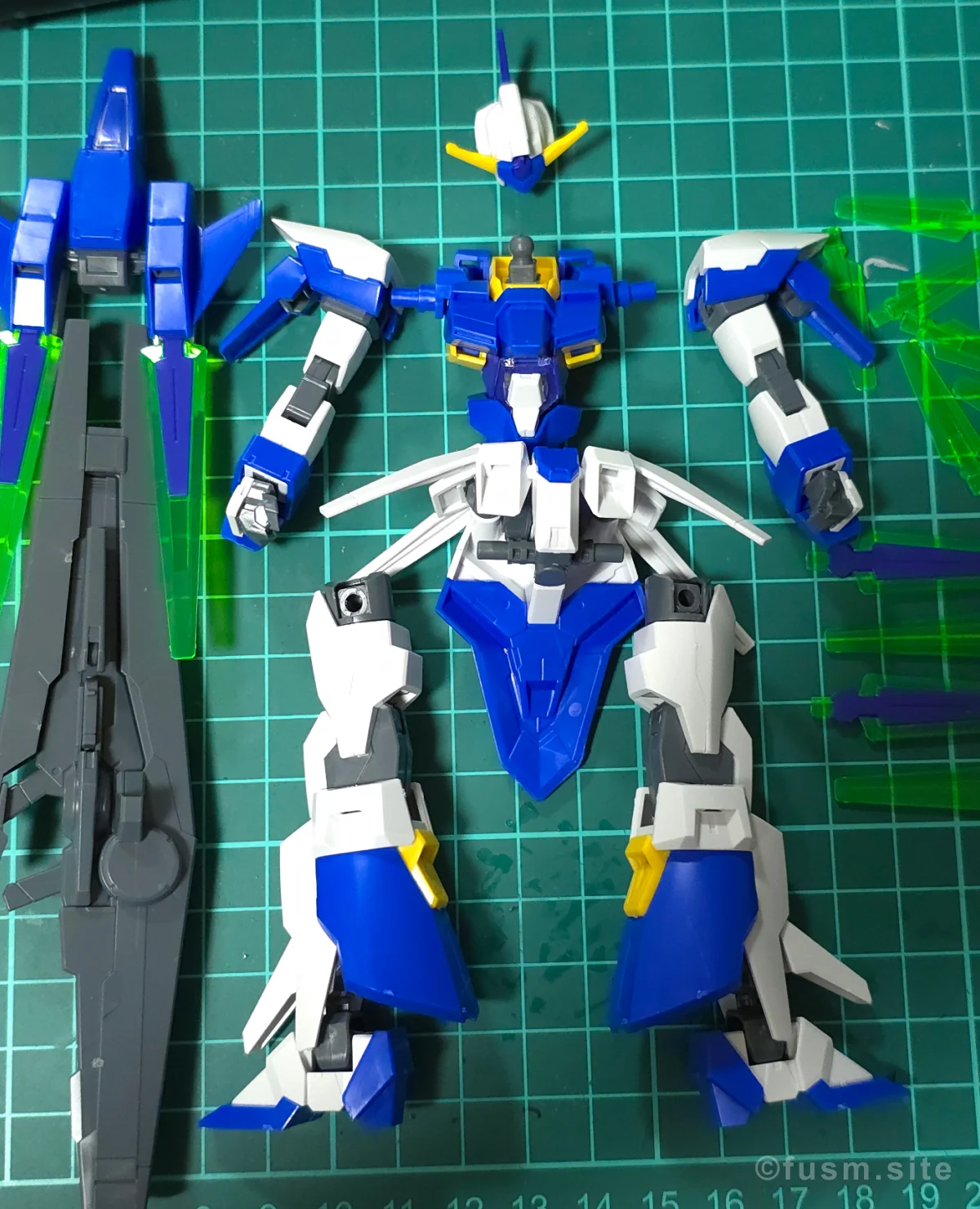 【ガンプラ】HG ガンダムAGE-FX レビュー パーツ・構造・組み立て 09