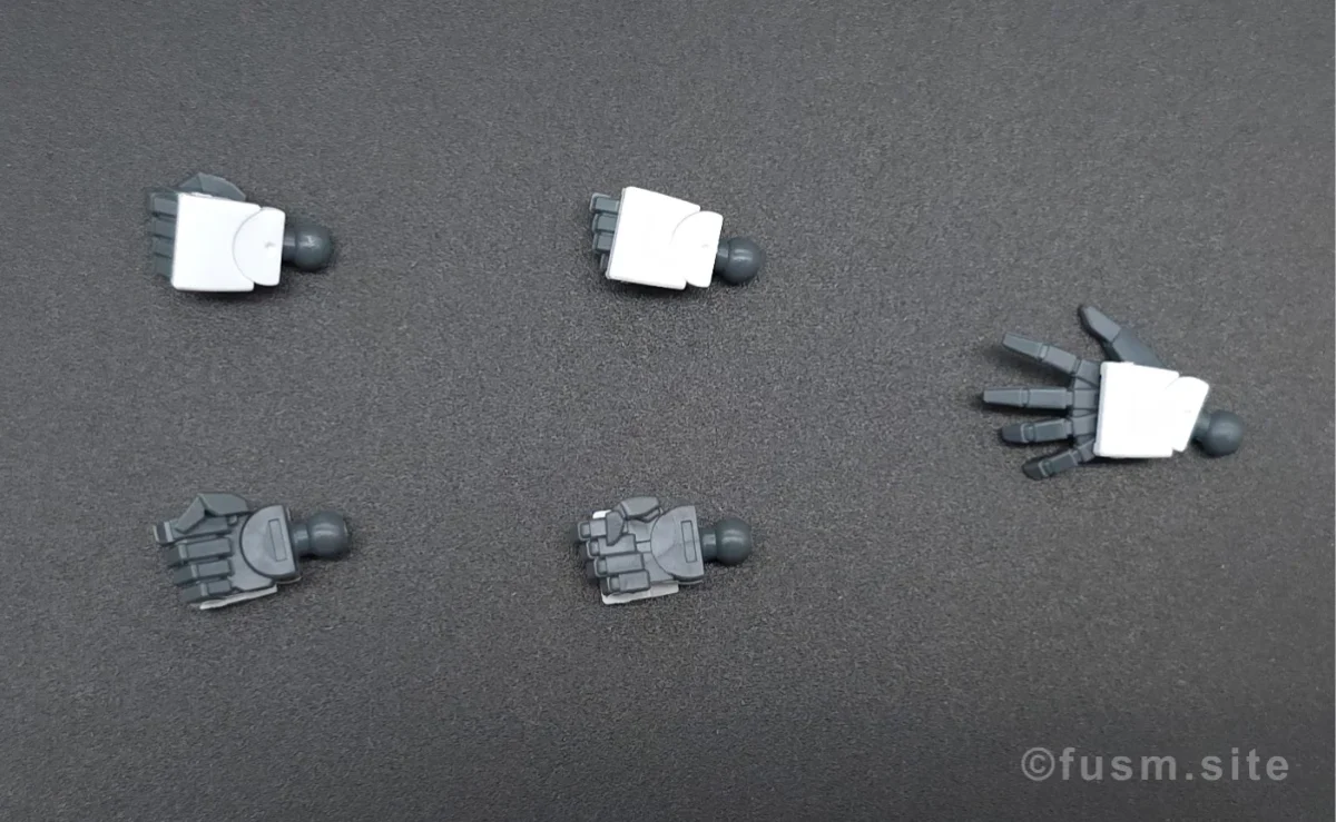 【ガンプラ】HG ガンダムAGE-FX レビュー 付属品