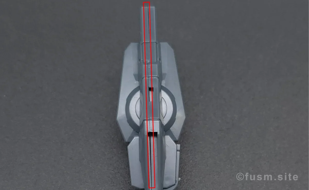 【ガンプラ】HG ガンダムAGE-FX レビュー 付属品 合わせ目