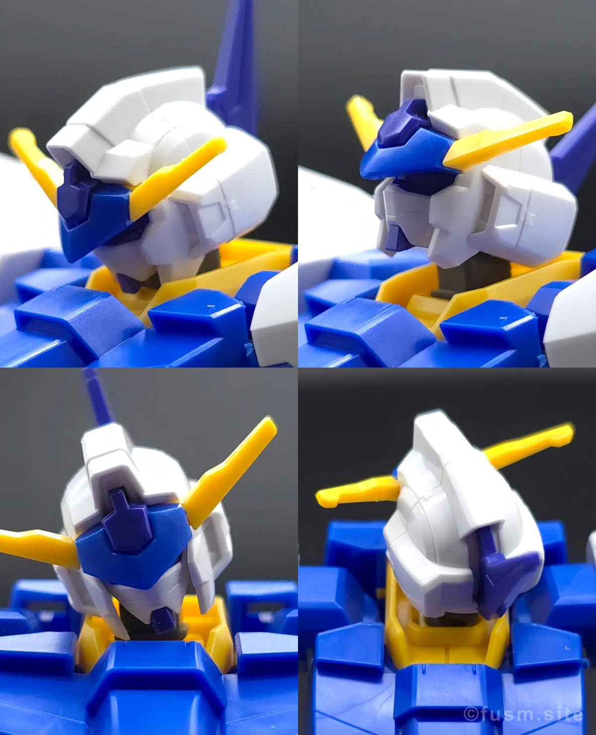 【ガンプラ】HG ガンダムAGE-FX レビュー 頭部ディテール 可動域 01