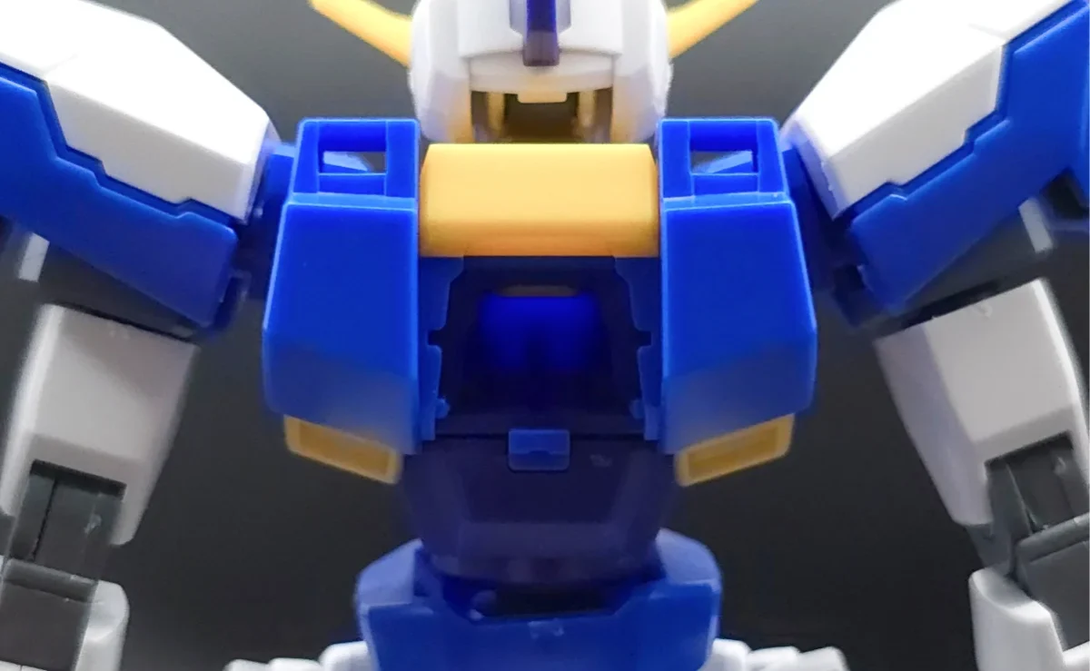 【ガンプラ】HG ガンダムAGE-FX レビュー 胴体ディテール