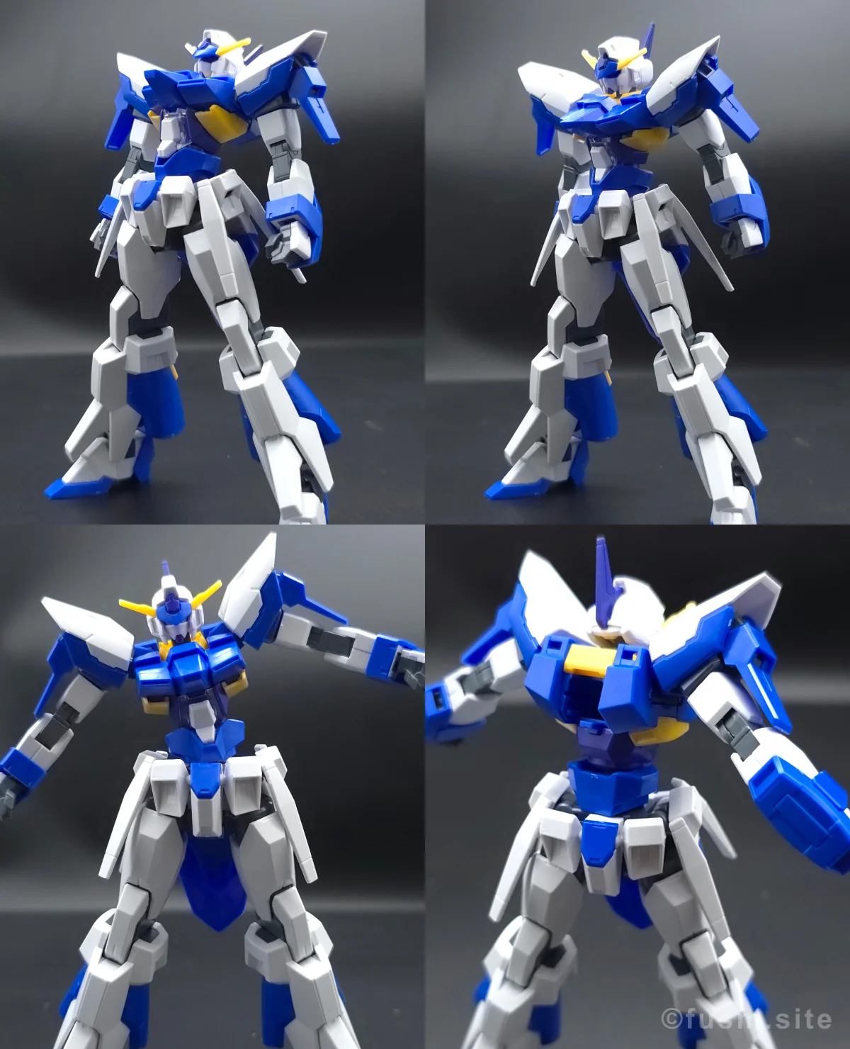 【ガンプラ】HG ガンダムAGE-FX レビュー 胴体ディテール 可動域 01