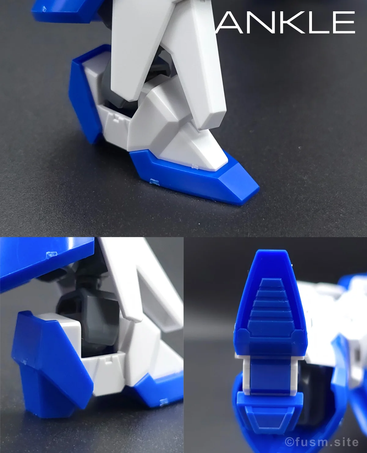 【ガンプラ】HG ガンダムAGE-FX レビュー 脚部ディテール 02