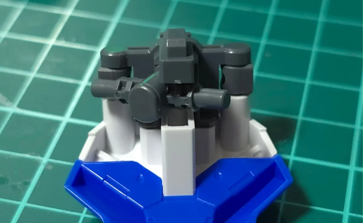 【ガンプラ】HG ガンダムAGE-FX レビュー 脚部ディテール