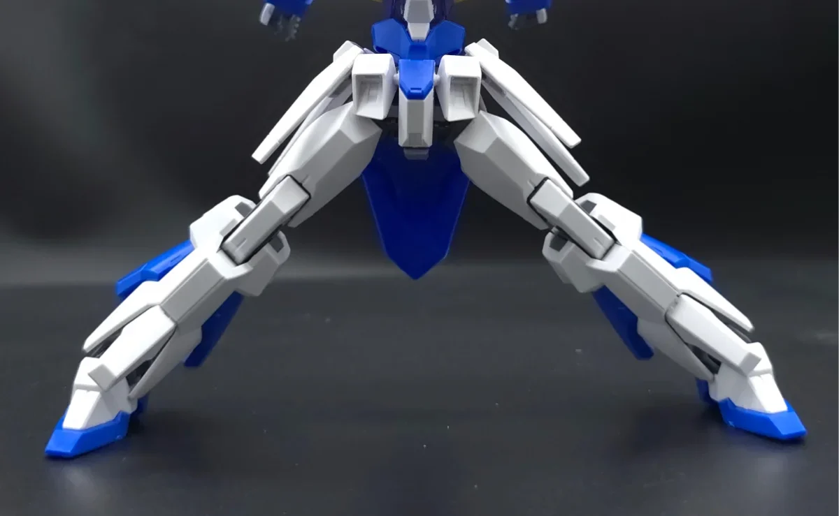 【ガンプラ】HG ガンダムAGE-FX レビュー 脚部ディテール 可動域