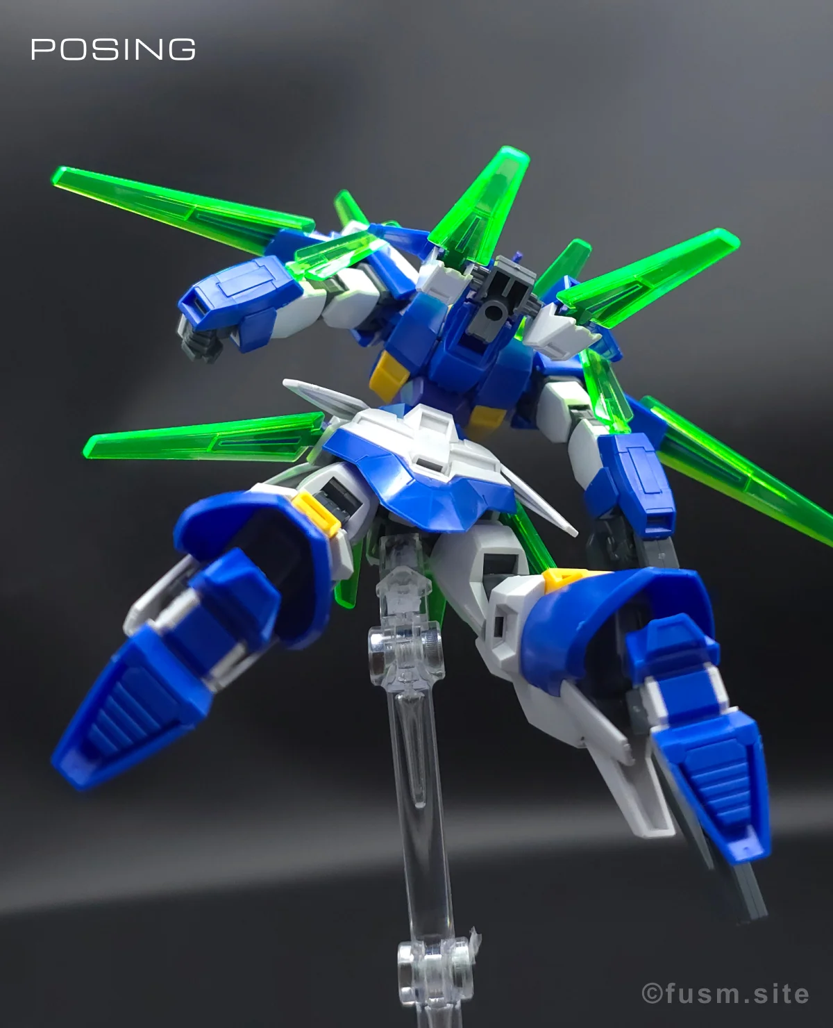 【ガンプラ】HG ガンダムAGE-FX レビュー ポージング 02