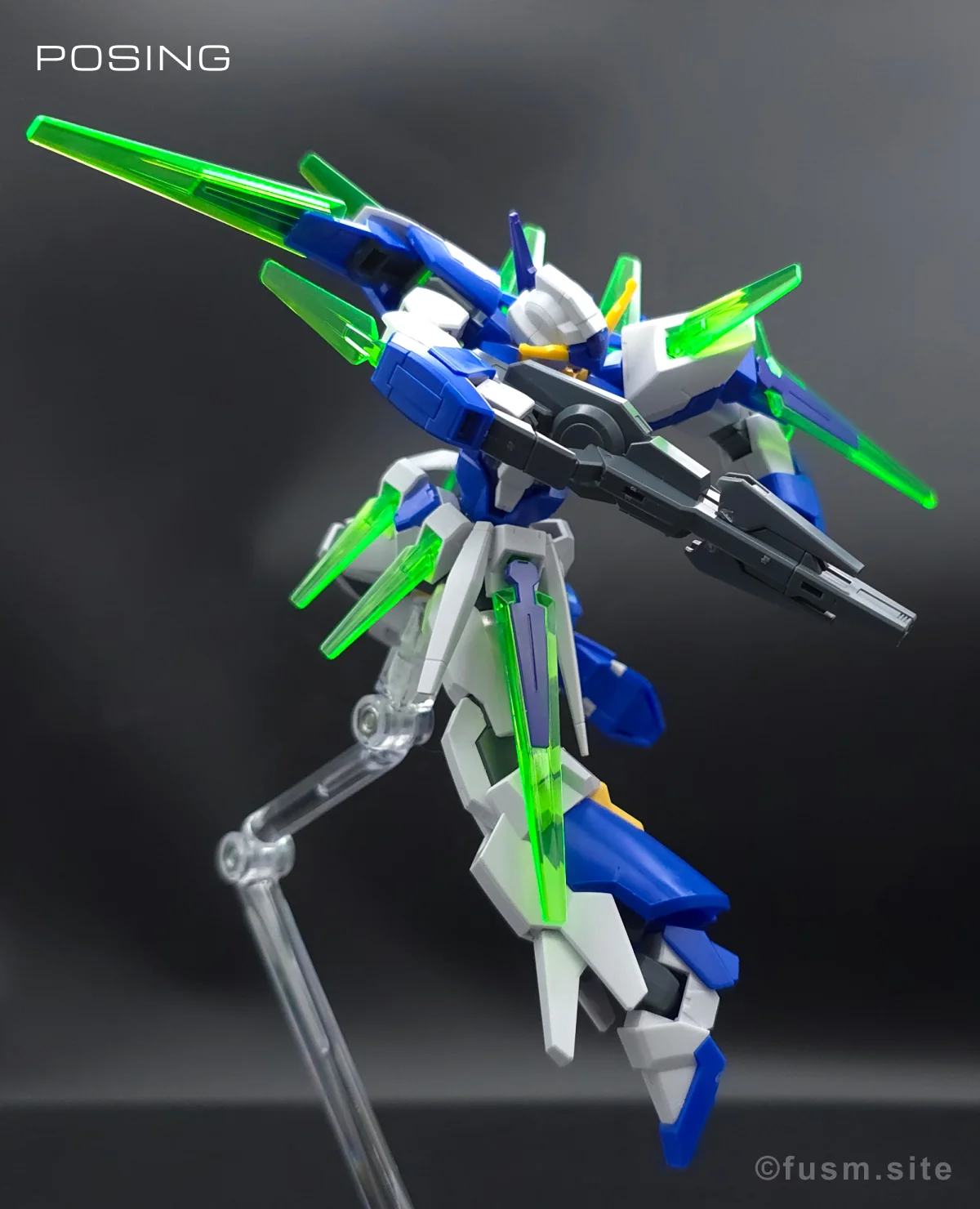 【ガンプラ】HG ガンダムAGE-FX レビュー ポージング 04