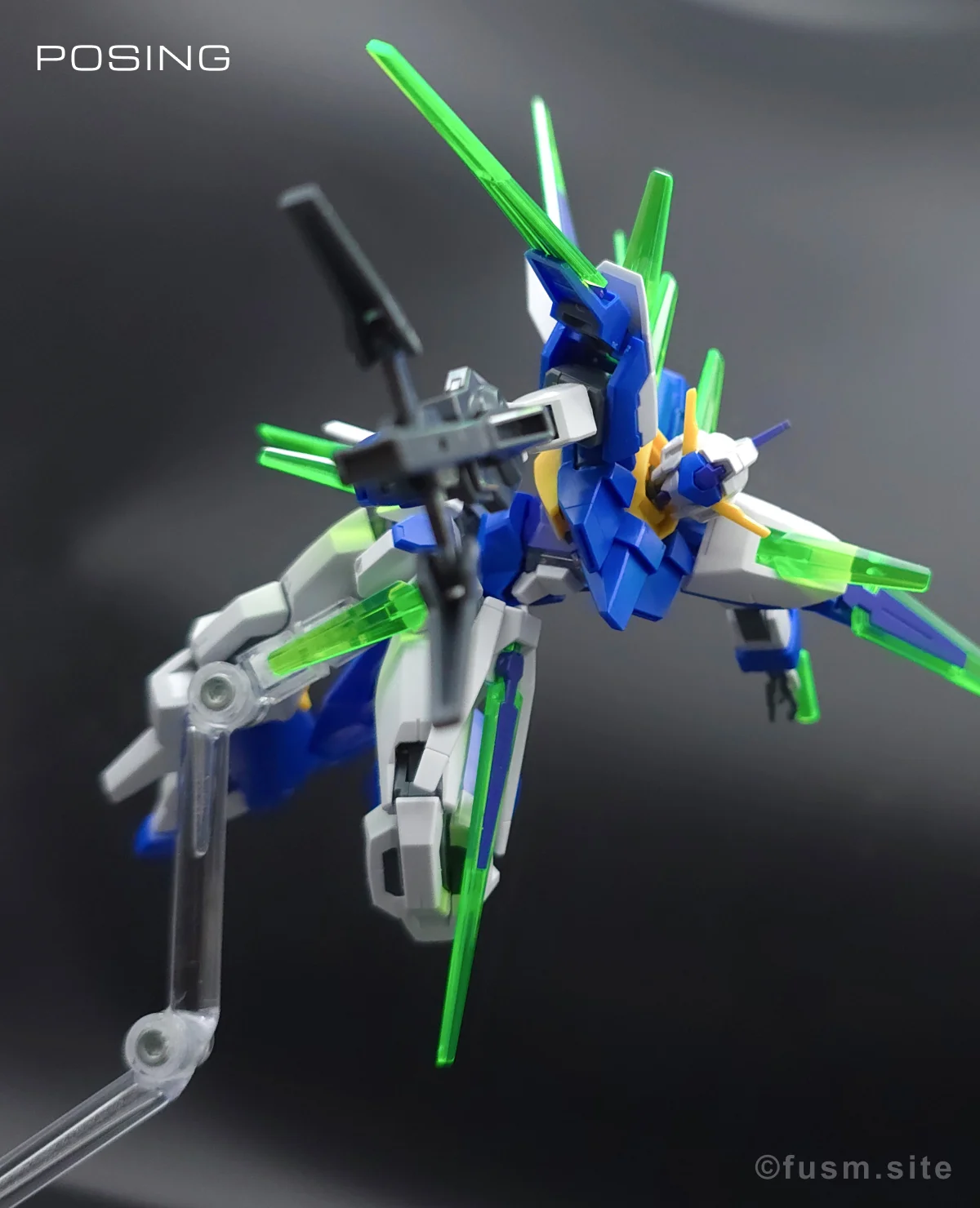 【ガンプラ】HG ガンダムAGE-FX レビュー ポージング 05