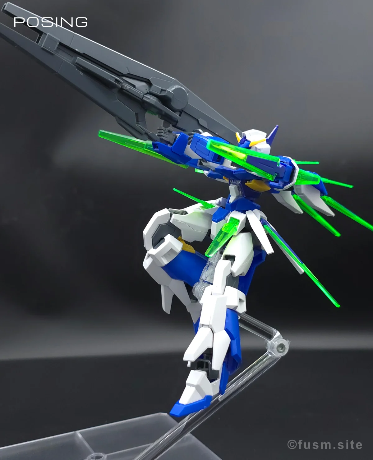【ガンプラ】HG ガンダムAGE-FX レビュー ポージング 08