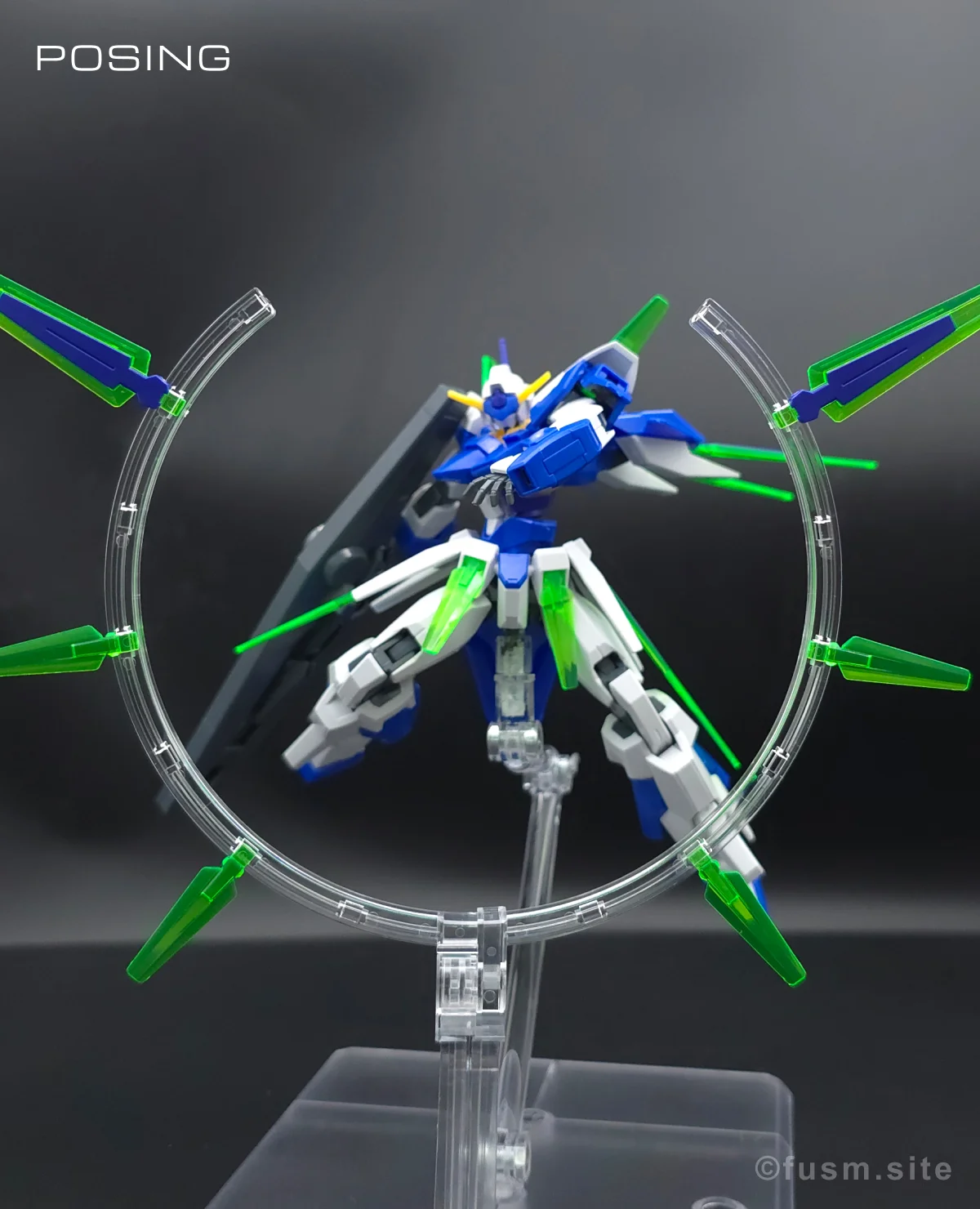 【ガンプラ】HG ガンダムAGE-FX レビュー ポージング 09