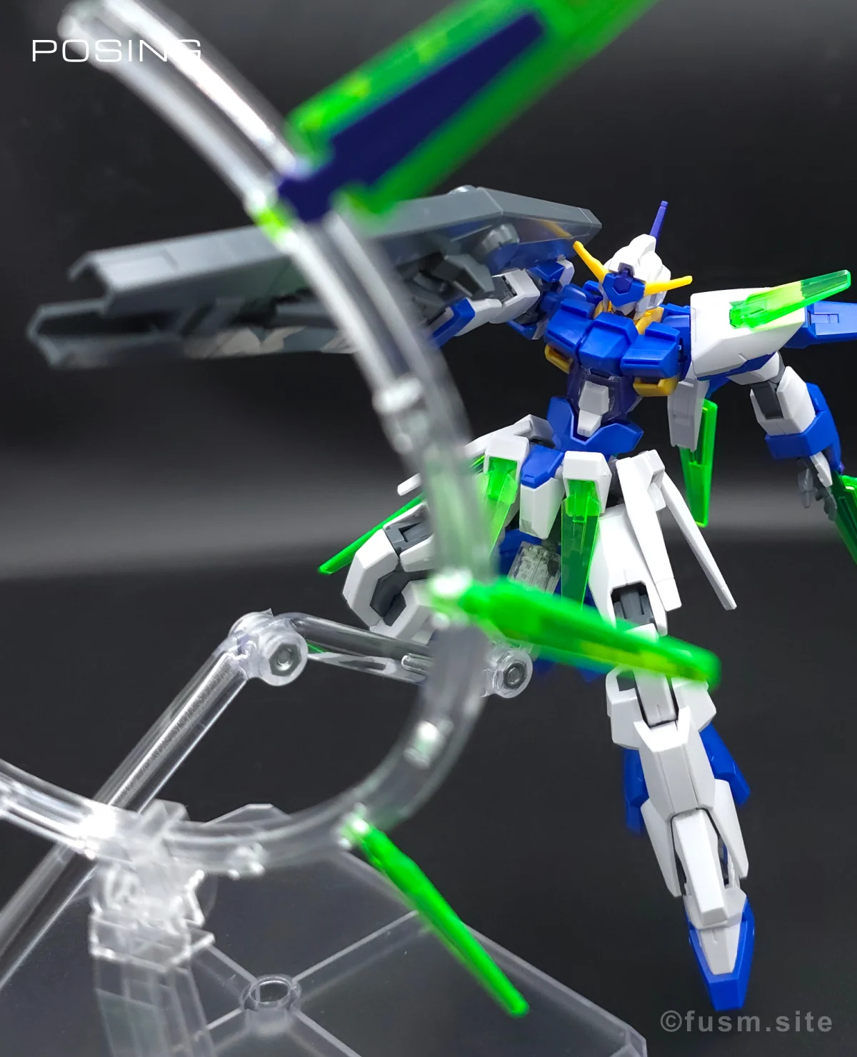 【ガンプラ】HG ガンダムAGE-FX レビュー ポージング 13